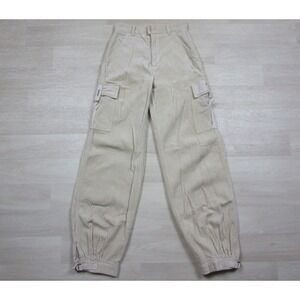 Vintage 80s Esprit Rose Hips Corduroy Cargo Pants Women's (25" Waist) Hip Hop